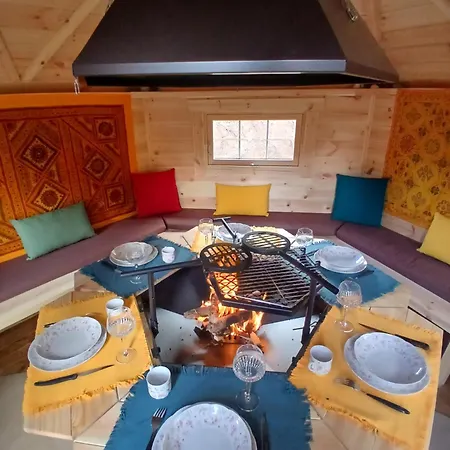 Gite 6 Personnes En Pleine Nature Bain Nordique Et Sauna Ferienhaus